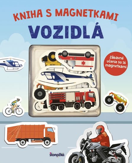 neuveden: Kniha s magnetkami: Vozidlá