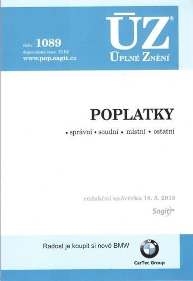 neuveden: ÚZ 1089 Poplatky 2015
