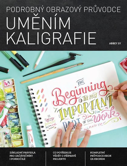 Sy Abbey: Podrobný obrazový průvodce uměním kaligrafie