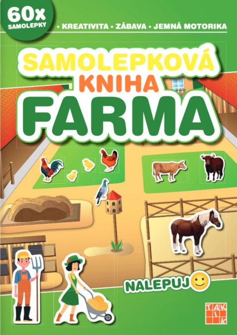 neuveden: Samolepková kniha Farma - Nalepuj