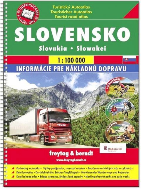 neuveden: Slovensko autoatlas 1:100 000 (A4, spirála) neuveden: Slovensko autoatlas 1:100 000 (A4, spirála)