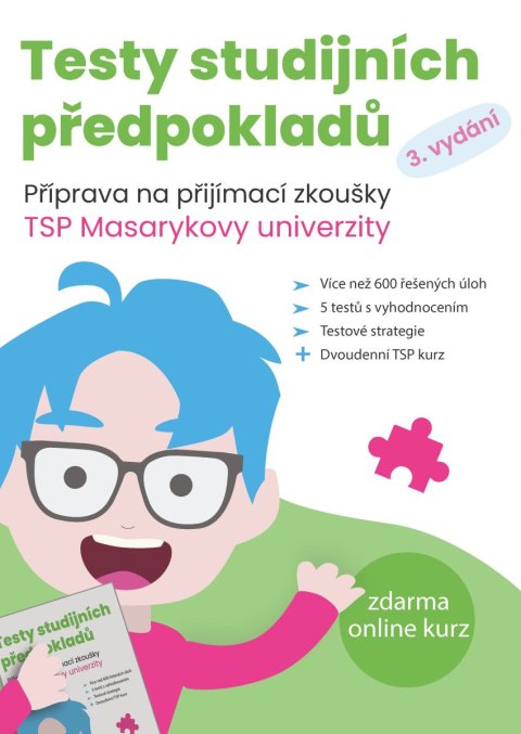 Vitouch Matěj a kolektiv: Testy studijních předpokladů - Příprava na přijímací zkoušky TSP Masarykovy