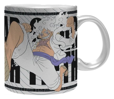 -: One Piece Hrnek Luffy Gear 5th 320 ml