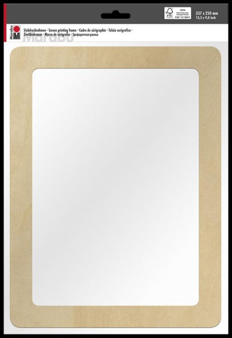 neuveden: Marabu Rámeček pro sítotisk 337 x 249 mm