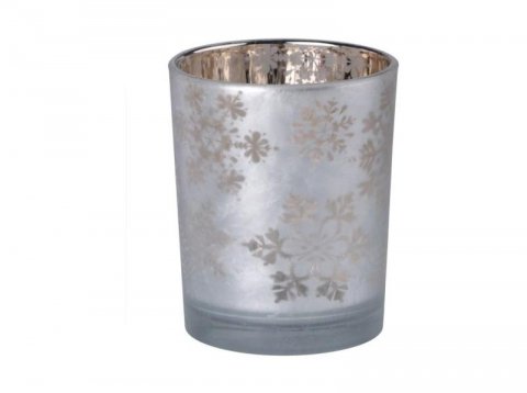 neuveden: YANKEE CANDLE Svícen Snowflake Frost na votivní a čajovou svíčku