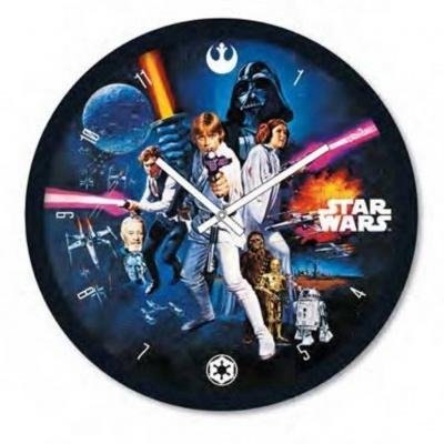 neuveden: Hodiny nástěnné Star Wars - Nová naděje