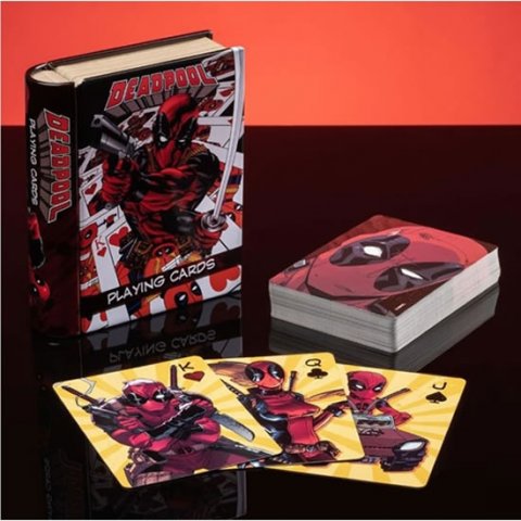 neuveden: Hrací karty Deadpool