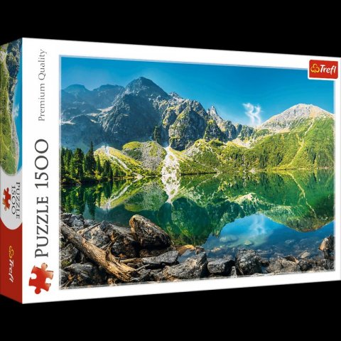 neuveden: Trefl Puzzle Jezero Morskie Oko, Tatry / 1500 dílků