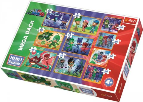 neuveden: Trefl Puzzle Pyžamasky / 10v1