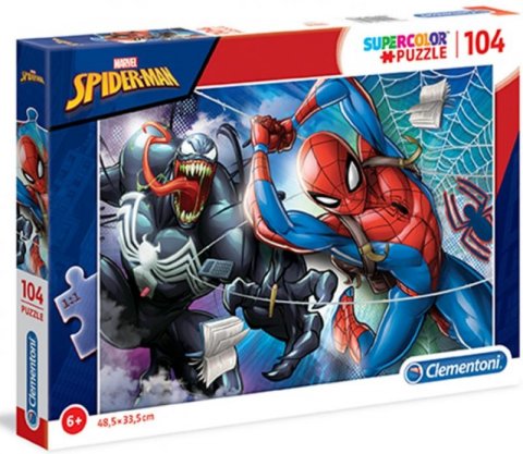 neuveden: Puzzle Supercolor Spider-Man 104 dílků
