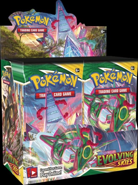 neuveden: Pokémon TCG: Sword & Shield 07 Evolving Skies - Booster