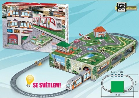 neuveden: City metro s dioramatem a doplňky