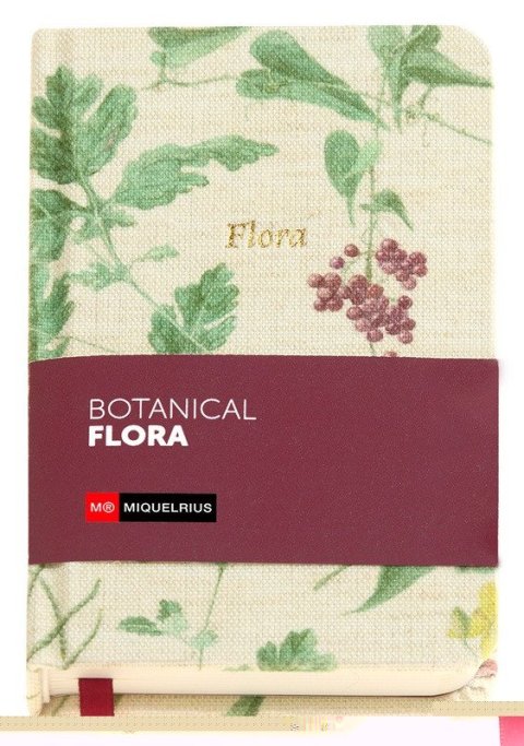 neuveden: Miquelrius poznámkový zápisník Botanical Flora - Celandine A6