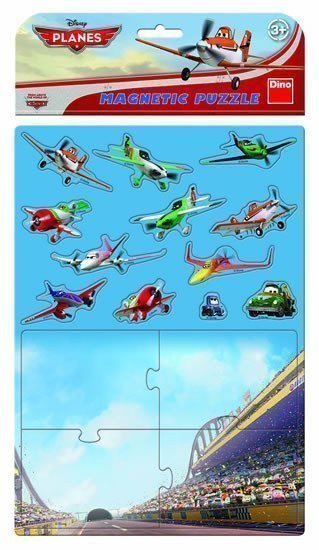 neuveden: Letadla - Magnetické puzzle
