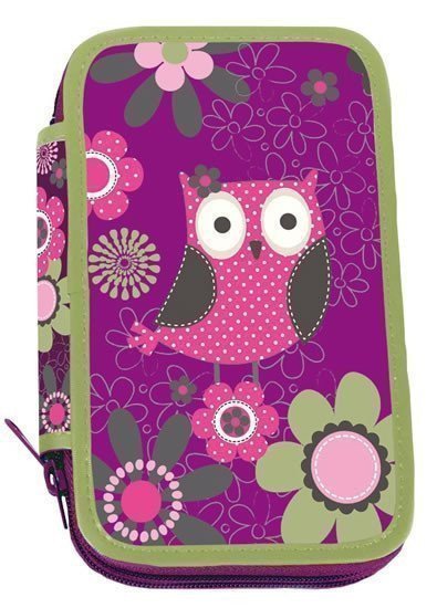 neuveden: Školní penál dvoupatrový - Owl