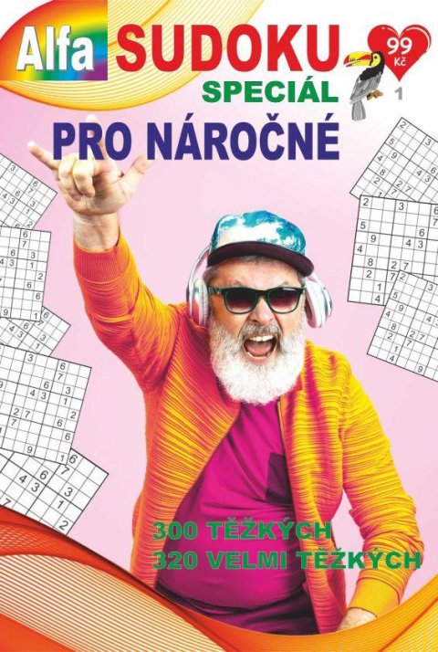 neuveden: Sudoku speciál pro náročné 1/2021