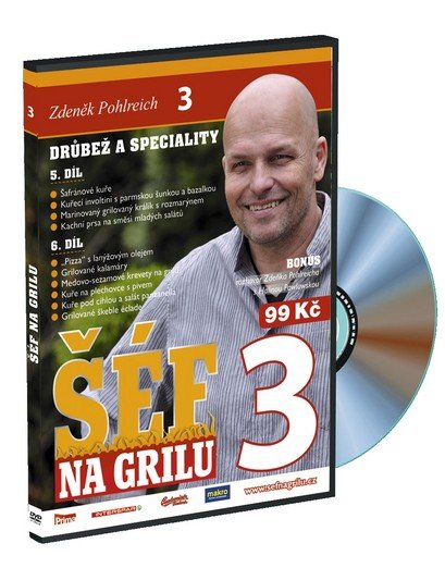 Pohlreich Zdeněk: Šéf na grilu 3 - DVD