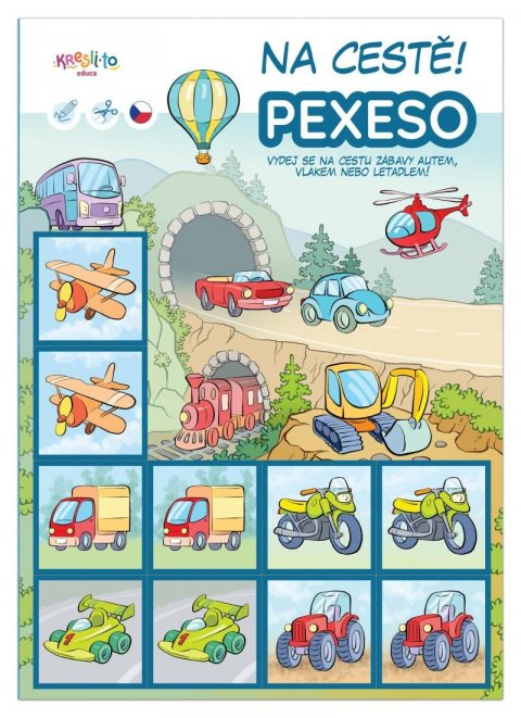 neuveden: Pexeso - Na cestě!