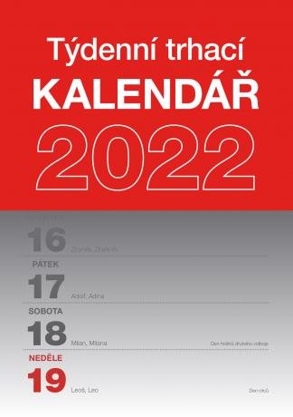 neuveden: Kalendář 2022 nástěnný: Trhací týdenní, A5