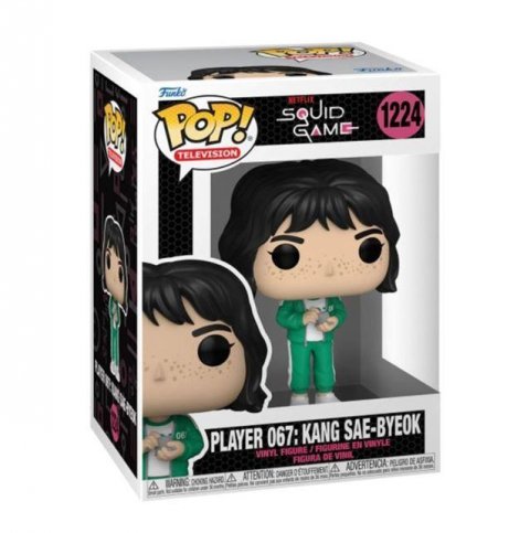 neuveden: Funko POP Squid Game: Player 067 - Kang Sae-byeok