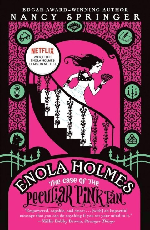 Springerová Nancy: Enola Holmes 4: The Case of the Peculiar Pink Fan