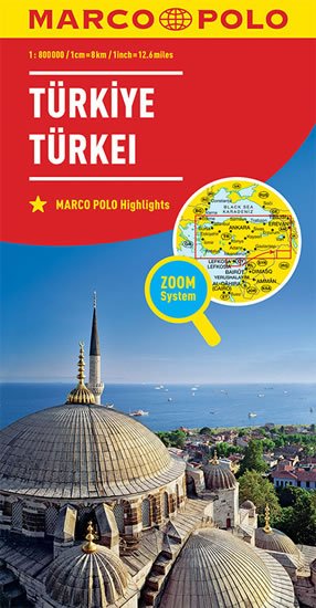 neuveden: Turecko 1:800T/mapa(ZoomSystem)MD