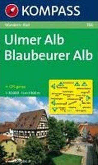 neuveden: Ulmer Alb,Blaubeurer Alb 788 / 1:50T NKOM