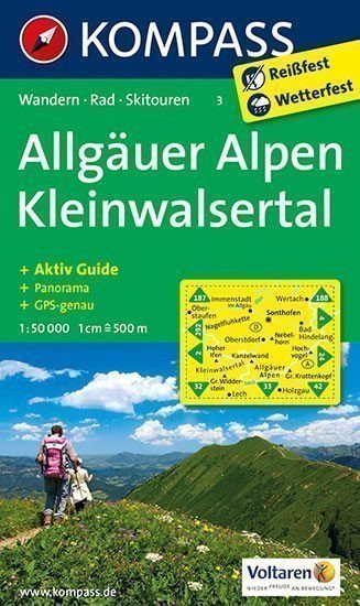 neuveden: Allgäuer Alpen - Kleinwalsertal 3 NKO