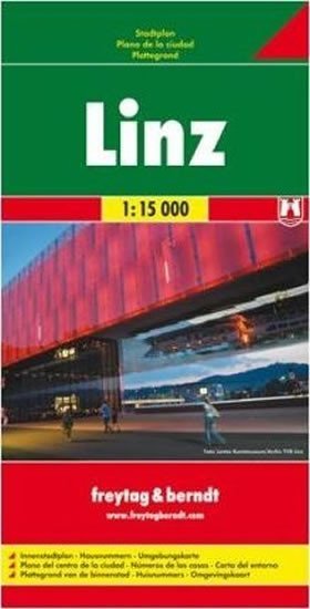 neuveden: PL 17 Linz 1:15 000 / plán města