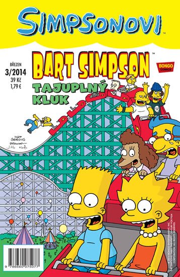 Groening Matt: Simpsonovi - Bart Simpson 3/2014 - Tajuplný kluk
