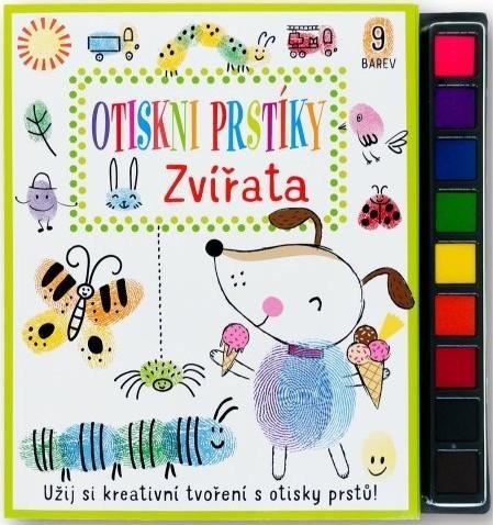 neuveden: Zvířata - Otiskni prstíky