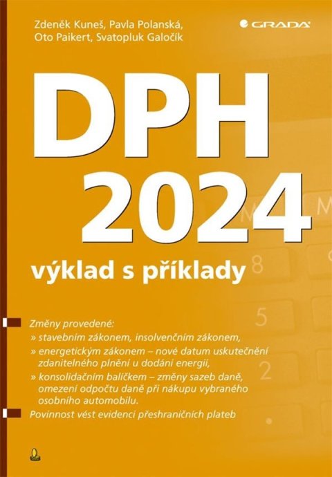 Kuneš Zdeněk: DPH 2024 - výklad s příklady