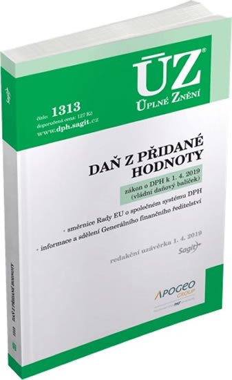 kolektiv autorů: ÚZ 1313 Daň z přidané hodnoty