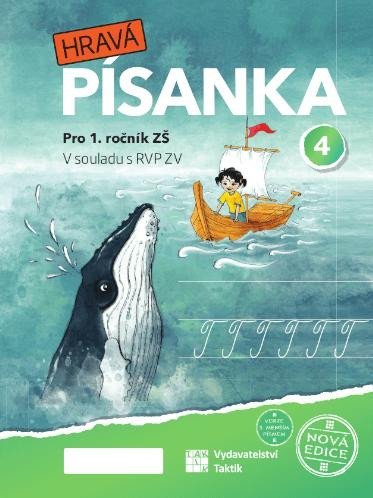 neuveden: Hravá písanka pro 1.ročník - 4.díl - nová edice - Verze s menším písmem