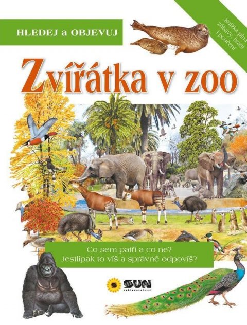 neuveden: Zvířátka v ZOO - Hledej a Objevuj