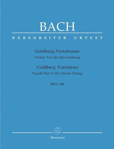 Bach Johann Sebastian: Goldbergovy Variace, Goldberg Variationen BWV 988