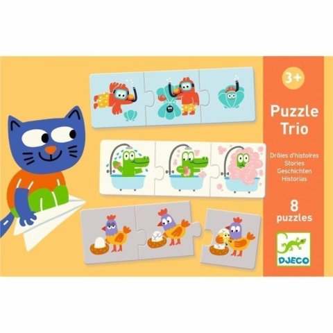 neuveden: DJECO Puzzle trio - Stories