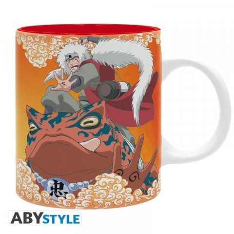 neuveden: Naruto Keramický hrnek 320 ml - Jiraiya a Naruto