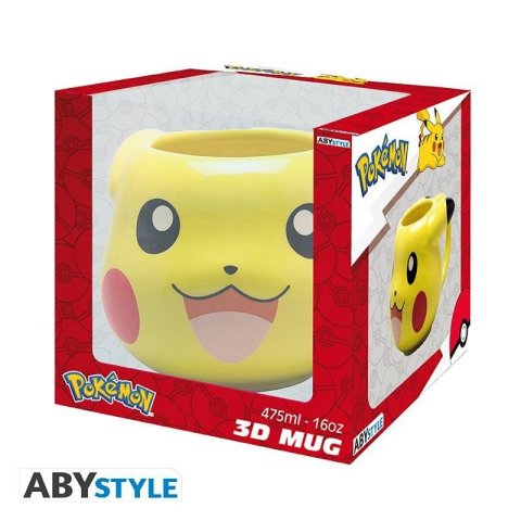 neuveden: Pokémon 3D Hrnek - Pikachu 475 ml