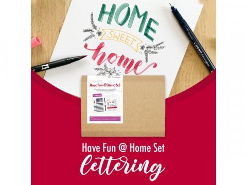 neuveden: Tombow Bav se @ Kaligrafická sada na doma