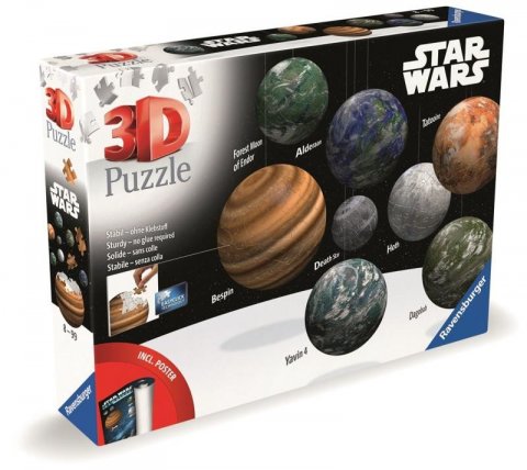 neuveden: Puzzle 3D Star Wars Galaxie 531 dílků