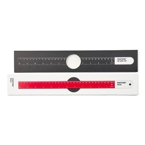 neuveden: Pantone Pravítko 30 cm - Red 2035