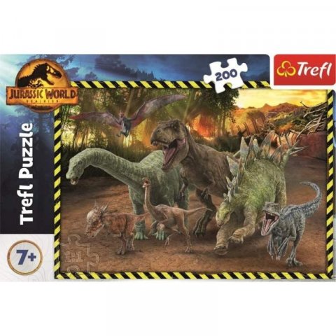 neuveden: Trefl Puzzle Jurský svět: Nadvláda 200 dílků