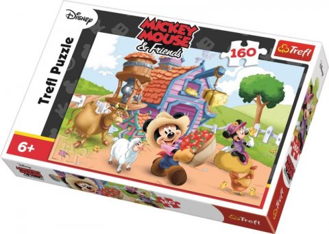 neuveden: Trefl Puzzle Mickey Mouse Farmář / 160 dílků