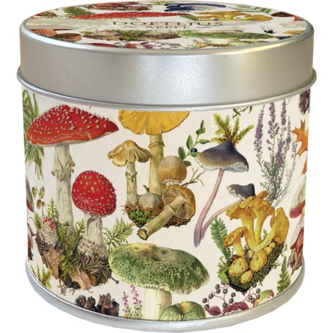 -: Vonná svíčka v plechové dóze Mushroom Forest