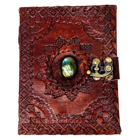 -: Kožený deník malý 15x10cm