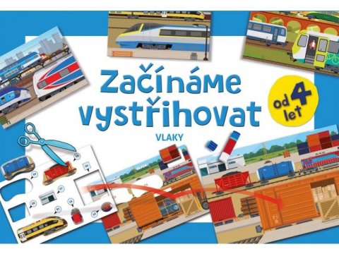 neuveden: Začínáme vystřihovat - Vlaky neuveden: Začínáme vystřihovat - Vlaky