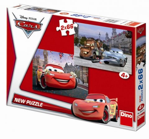 neuveden: Auta - puzzle 2 motivy v balení 2x66 díl neuveden: Auta - puzzle 2 motivy v balení 2x66 díl