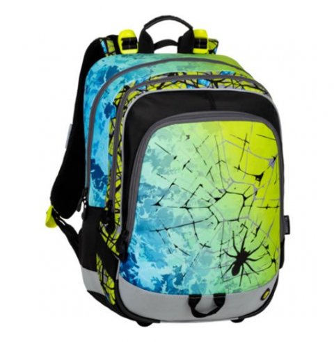neuveden: Bagmaster Batoh pro prvňáčky ALFA 20 C BLUE/GREEN/YELLOW/BLACK
