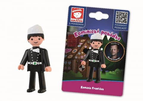 neuveden: Igráček s pohádkou Kominická pohádka - Kominík František